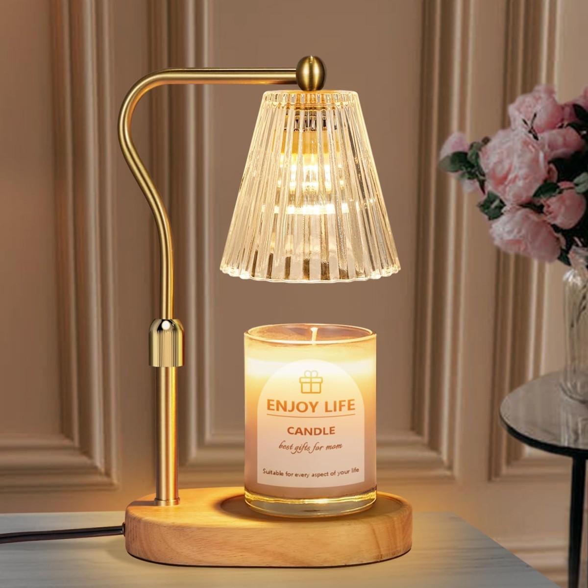 seenlast Vintage Candle Warmer Lamp